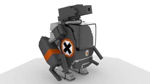 Metal Slug Robot Model preview image